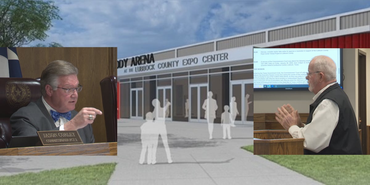 Commissioners back renewed effort for Lubbock County Expo Center