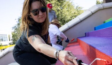 Dallas Landmark Commission to review rainbow-colored steps at Oak Lawn church