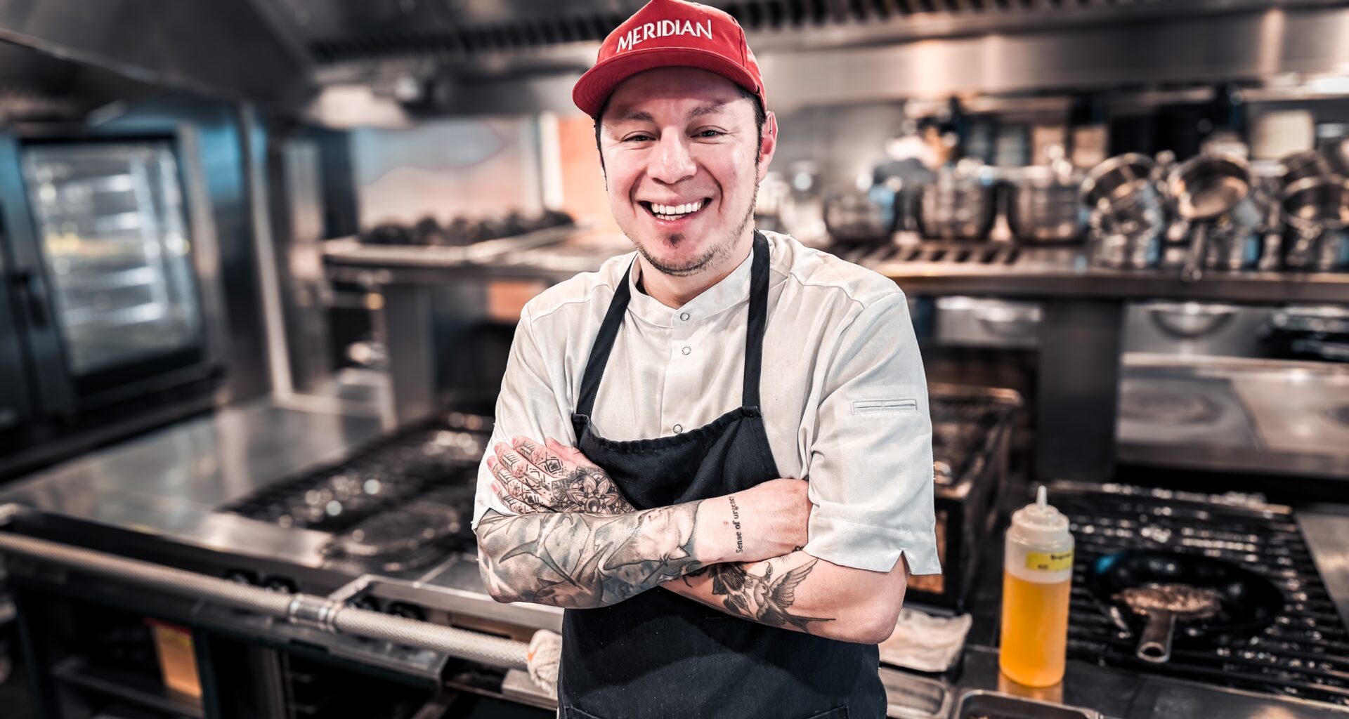 Chef Eduardo Osorio at Meridian