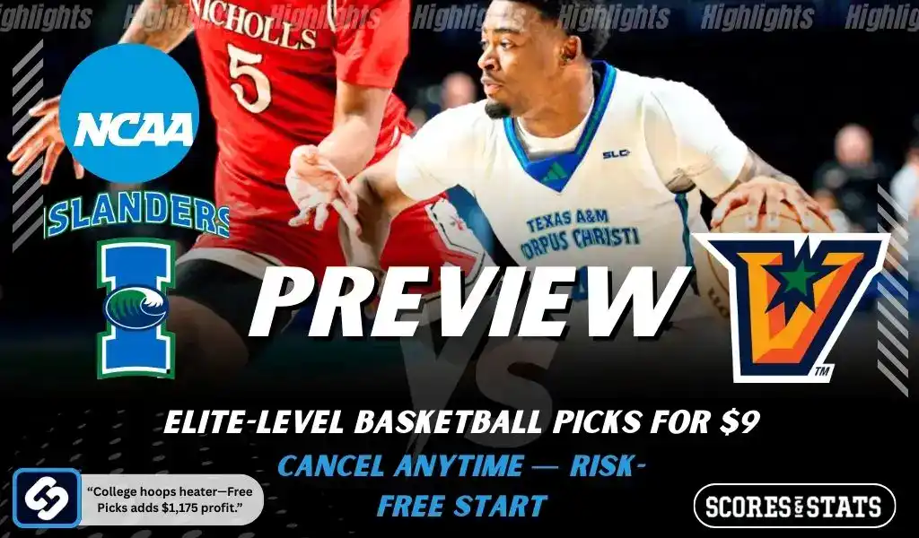 Texas A&M-Corpus Christi Islanders vs Texas-Rio Grande Valley Vaqueros preview graphic