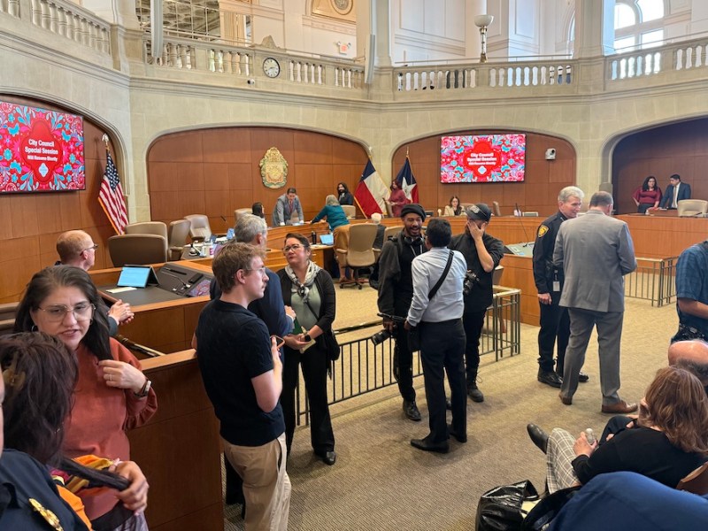 San Antonio City Council meeting to discuss ICE operations descends into chaos