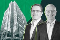 Crescent Real Estate’s Christopher Goff and Conrad Suszynski with 2000 McKinney Avenue