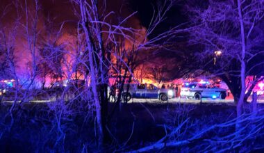 Multiple agencies responding to fire in East Lubbock County