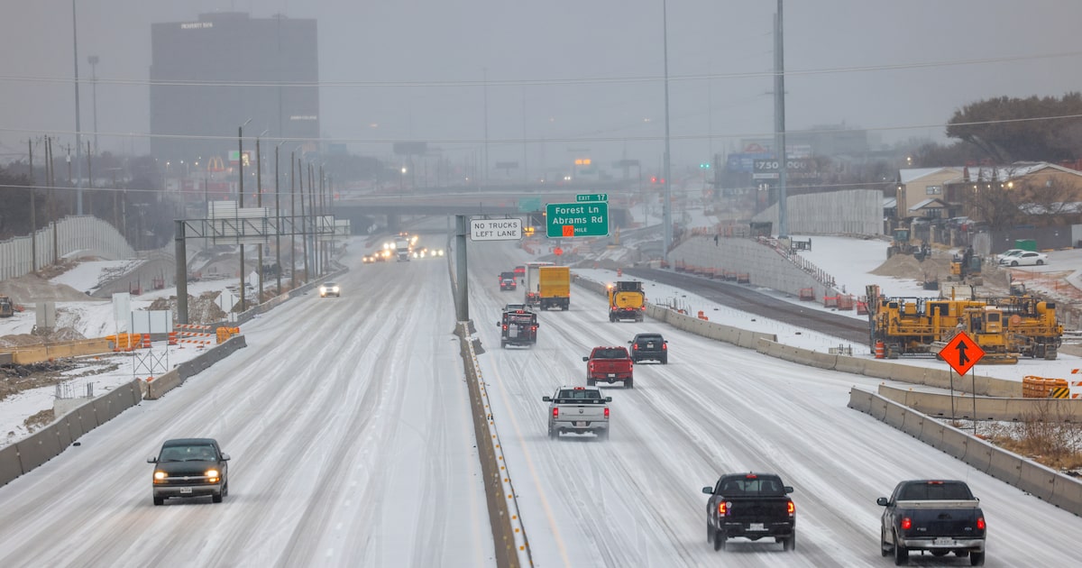 Doordash suspends operations as winter storm bears down on D-FW
