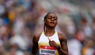 Sha’Carri Richardson arrested in Florida and charged with ‘dangerous excessive speeding’