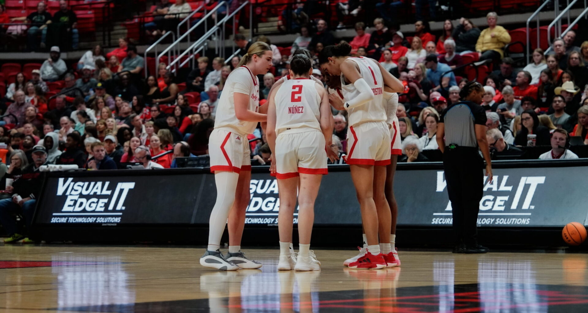 Jan 10, 2026; Boulder, Colorado, USA; Texas Tech Red Raiders forward Donovan Atwell (12) shoots the ball over Colorado Buffaloes guard Barrington Hargress (24) during the first half at the CU Events Center. Mandatory Credit: Ron Chenoy-Imagn Images