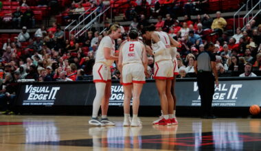 Jan 10, 2026; Boulder, Colorado, USA; Texas Tech Red Raiders forward Donovan Atwell (12) shoots the ball over Colorado Buffaloes guard Barrington Hargress (24) during the first half at the CU Events Center. Mandatory Credit: Ron Chenoy-Imagn Images