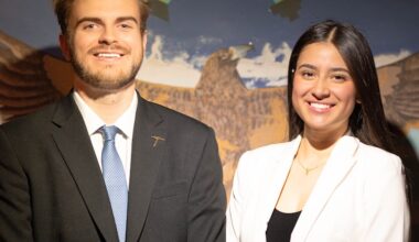 UTEP has named juniors Ryan Boatright and Vianey Martinez as the 2025 recipients of the Hawkins Scholarship, one of the University’s most prestigious undergraduate awards. The two students were selected on Dec. 2 following a competitive, multi-stage process.