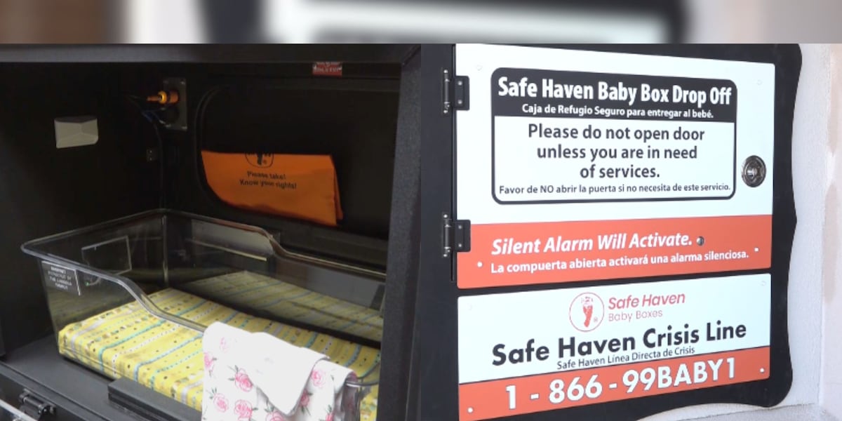 LFR holds news conference regarding Safe Haven Baby Boxes, first-ever surrender in Texas