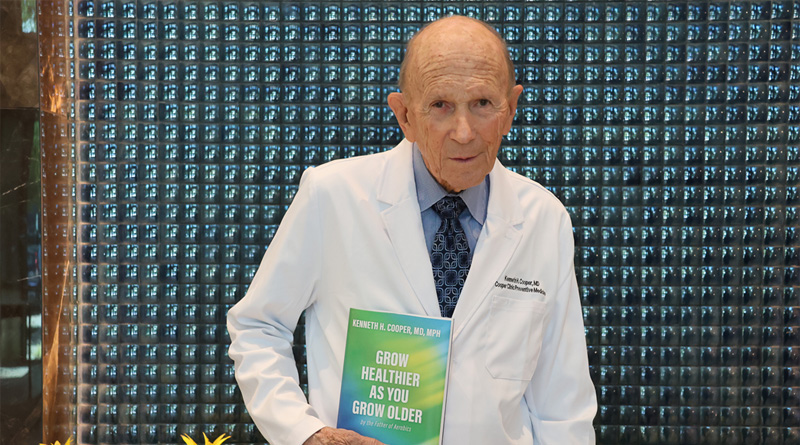 Dr. Kenneth Cooper, Fitness Icon, Tackles Aging in His 20th Book