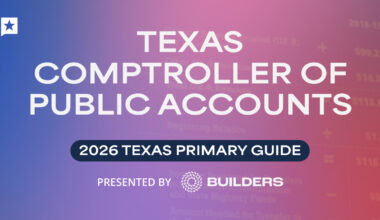 Top candidates in the 2026 Texas comptroller primary
