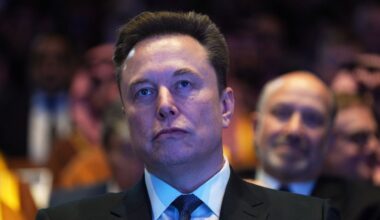 Elon Musk attends the Saudi Investment Forum at the Kennedy Center, Wednesday, Nov. 19, 2025, in Washington. (AP Photo/Evan Vucci)