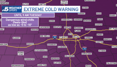 Record cold and closures as Arctic blast hits Texas – NBC 5 Dallas-Fort Worth