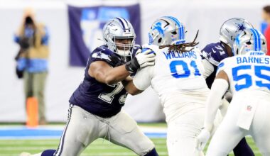 Cowboys’ Tyler Smith to meet with Brian Schottenheimer to discuss positional future