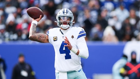 Dallas Cowboys quarterback Dak Prescott.(Reuters)