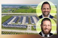 Four Corners Development Group's Jason Wisotsky and Polaris Funding's Nate Hyman with The Oaks at Grand West Apartments, at 10415 Lancaster Forest Lane in Houston