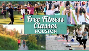 Free Fitness Classes Houston - Collage