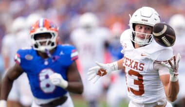 Texas WR Parker Livingstone intends to enter transfer portal, per reports