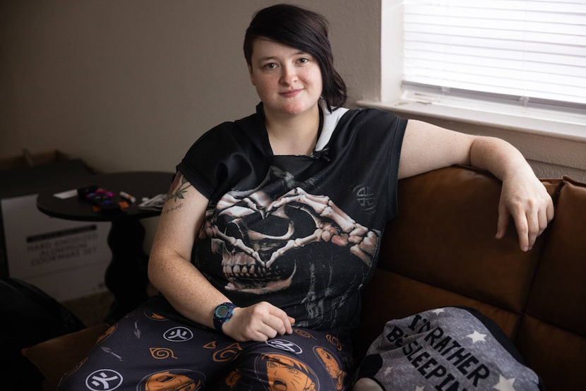 Jax Squire poses for a photo on Thursday, Nov. 20, 2025 at his home in Graham, TX. 