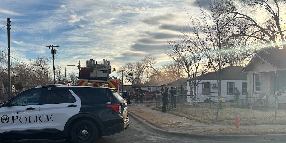 Lubbock house fire ruled arson, 1 person charged