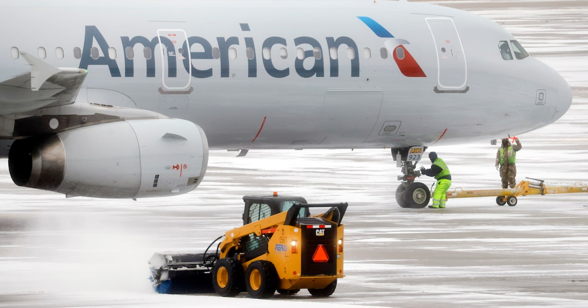 Hundreds more flights canceled at North Texas airports as bitter cold continues