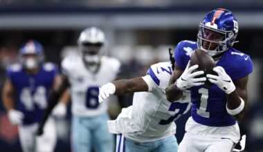 Giants hopeful about healthy returns of Nabers, Skattebo this offseason