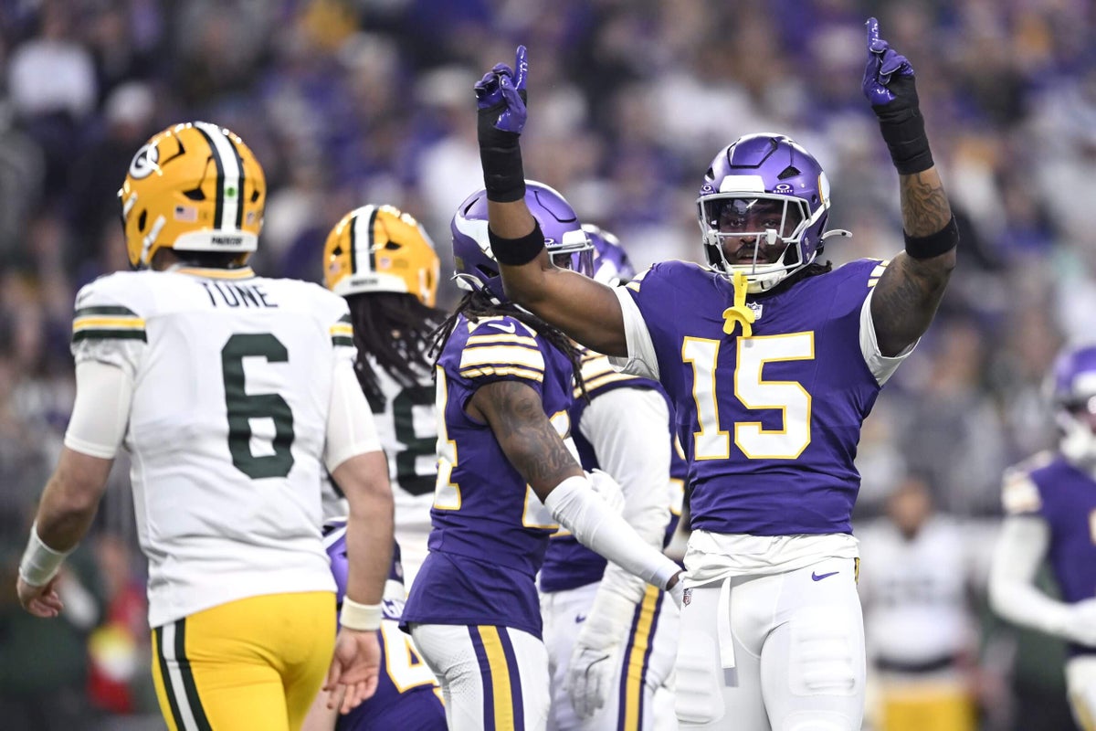 Vikings edge Dallas Turner finishes Year 2 in style, lays groundwork for promising future
