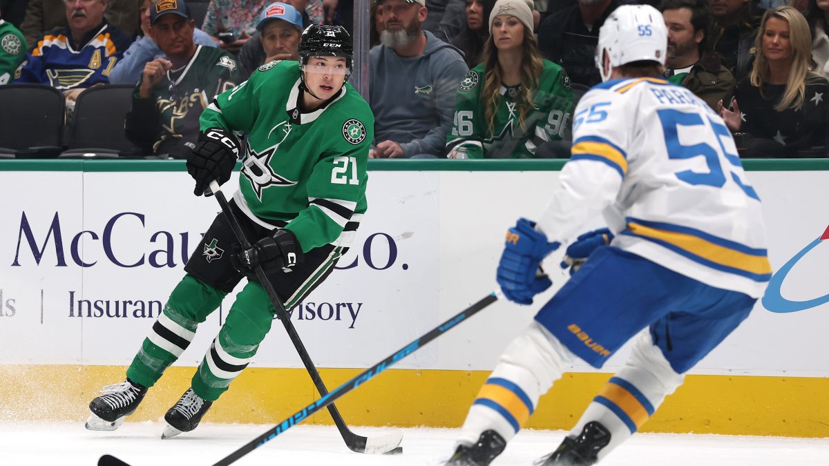 Jason Robertson’s 30th goal lifts Stars to 3-2 win over Blues – NBC 5 Dallas-Fort Worth
