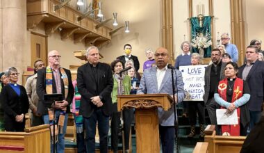 Clergy leaders opposing ICE actions