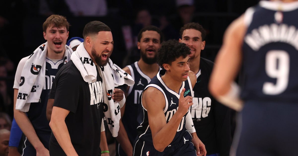 Max Christie flirts with Mavs’ 3-pointer record, sets MSG ablaze in win over Knicks