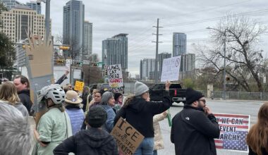 Protesters Urge Austin to Not Cooperate with ICE