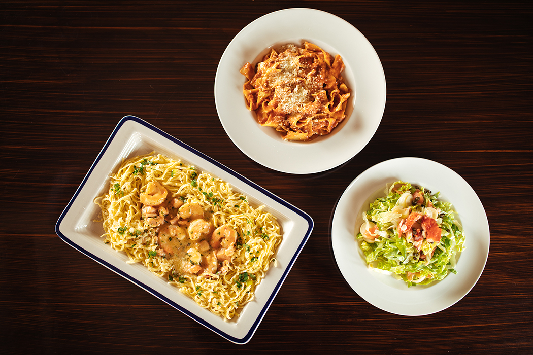 The menu at MoMo Italian Kitchen still features the tried-and-true favorites from the Gosetti family’s cookbooks. (Photo by Kathy Tran)