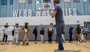 100 more kickflips: Nonprofit gifts Arlington ISD students skateboards, bikes
