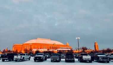 Family Braves Cold at Fort Worth Stock Show and Rodeo