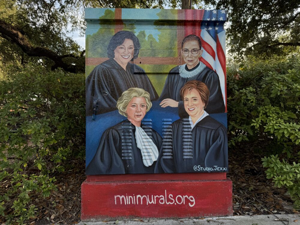 Supreme Court mural