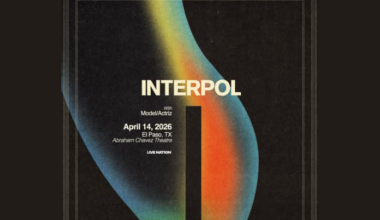 Interpol to play Abraham Chavez Theatre in April 2026