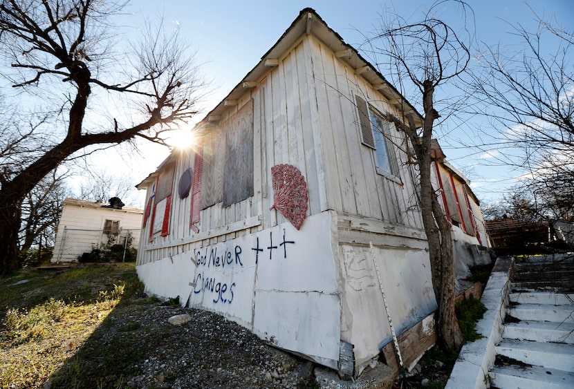 A former fellowship hall in the 10th Street Historic District slated for demolition in 2019. 