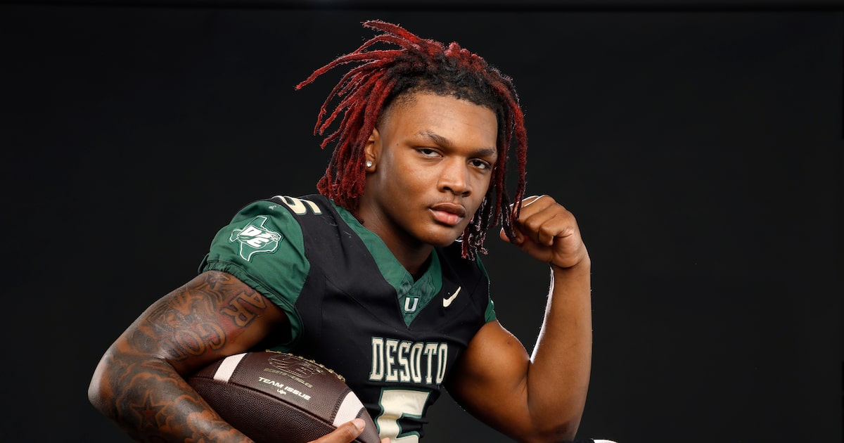 The Dallas Morning News’ 2025 Offensive Player of the Year: DeSoto’s SaRod Baker
