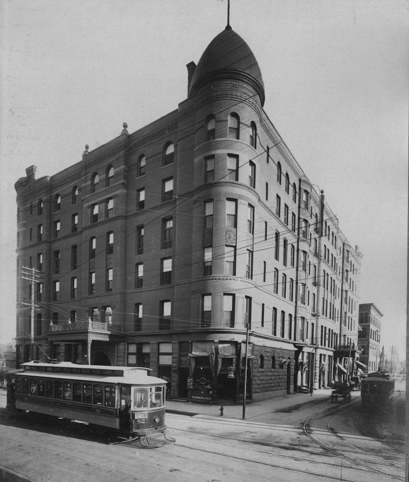 An undated photo of the Oriental hotel. 