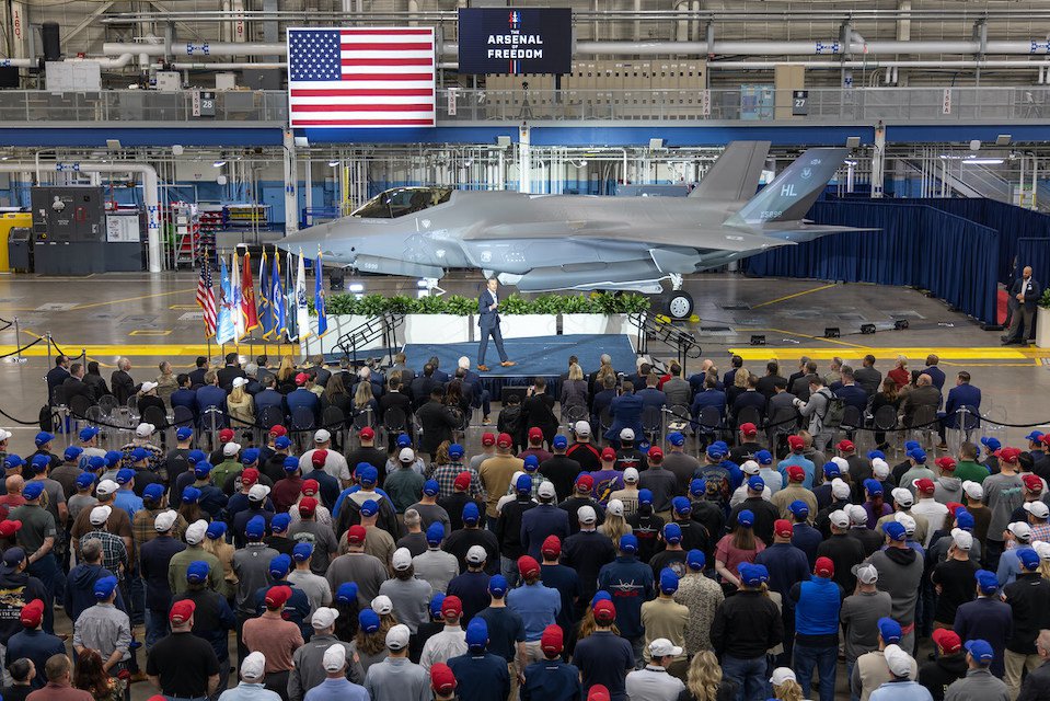 Hegseth Visits Lockheed Martin Fort Worth on Arsenal of Freedom Tour