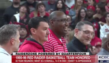 Texas Tech honors 1995-96 men’s basketball team