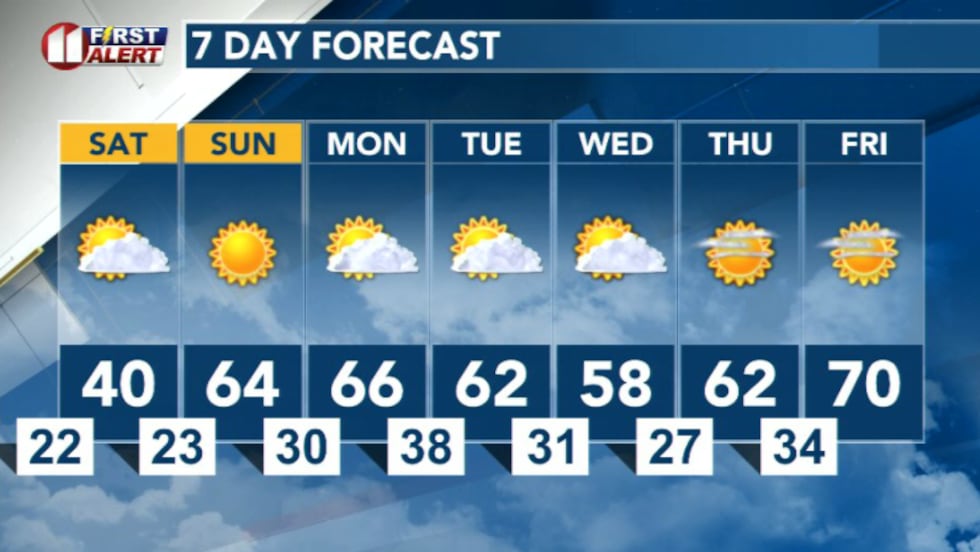 7 Day Forecast