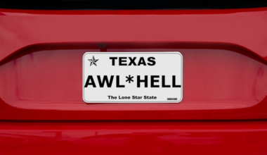 Why Texas rejected nearly 2,000 custom license plate requests in 2025