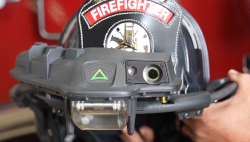 Texas fire department gets revolutionary helmet technology to see through smoke
