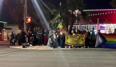 LGBTQ+ community protests removal of San Antonio rainbow crosswalks