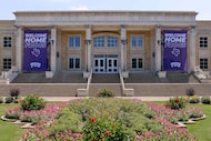 The Mary Couts Burnett Library pictured on the campus of TCU, Tuesday, Aug. 5, 2025, in Fort...