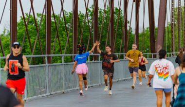 People don’t join run clubs to run