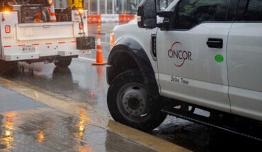 Fire broke out at an Oncor substation after midnight in Dallas, officials say