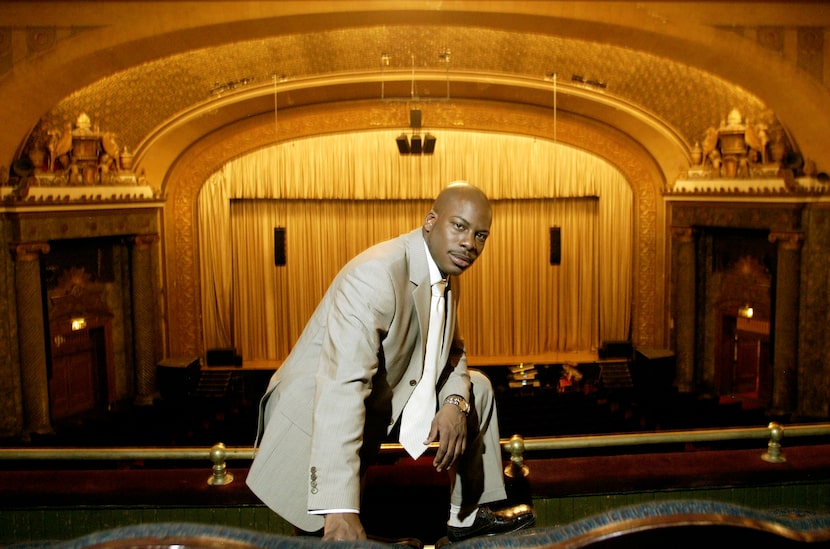 Laterras Whitfield is photographed in 2004 at the Newark Symphony Hall where a play he wrote...