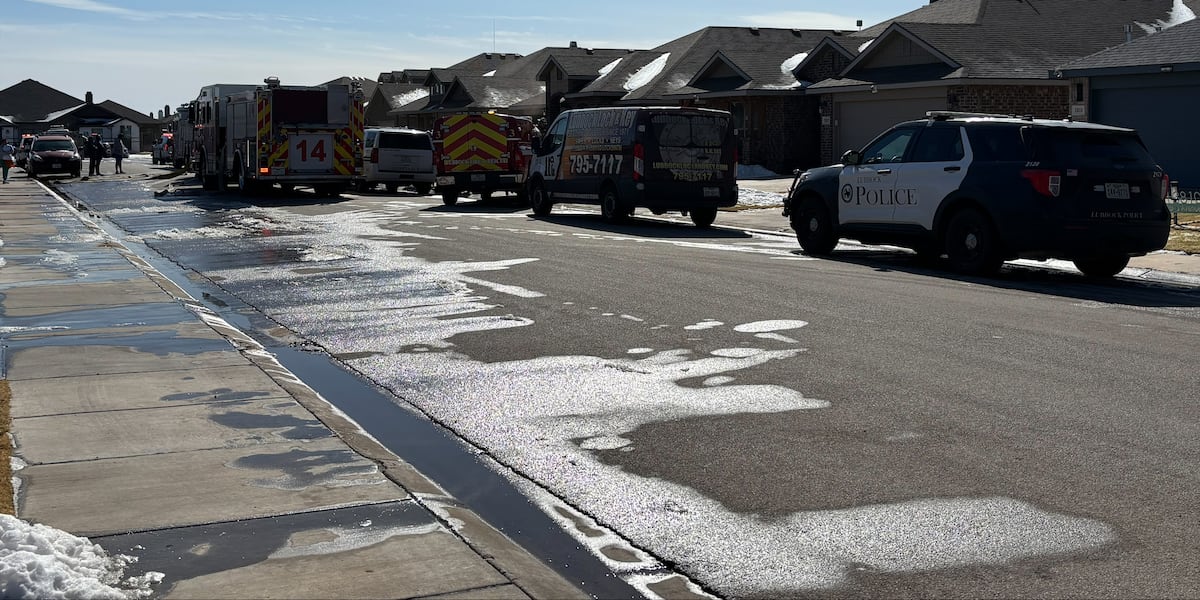 1 in custody after house fire in south Lubbock